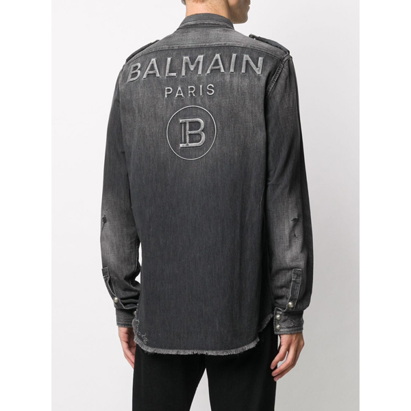 新シーズン バルメイン シャツ コピー Balmain デニムシャツ