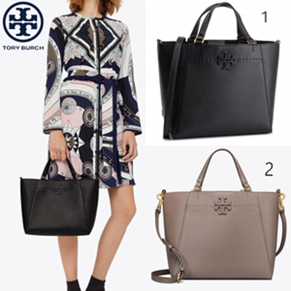 Toryburch(トリーバーチ バッグ 偽物)スモールキャリーオールトートバッグ