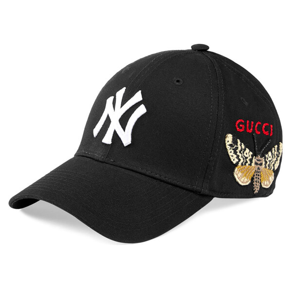 グッチ x New York Yankees グッチ ニューヨーク・ヤンキース 偽物 キャップ