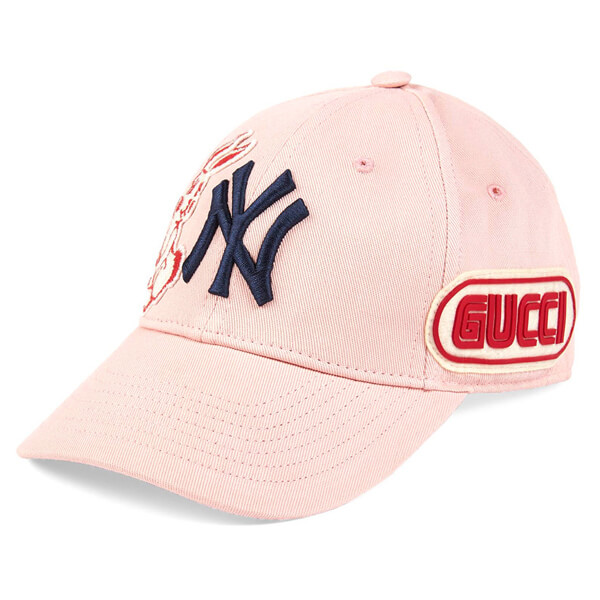 グッチ x New York Yankees グッチ ニューヨーク・ヤンキース 偽物 キャップ