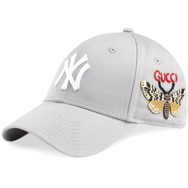 グッチ x New York Yankees グッチ ニューヨーク・ヤンキース 偽物 キャップ