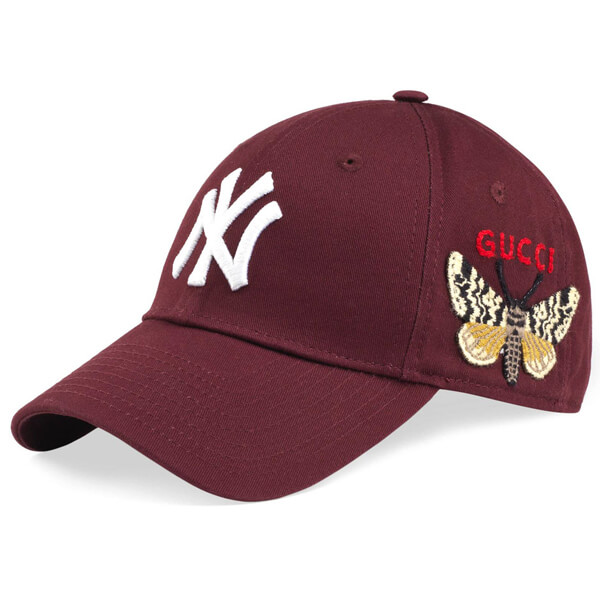 グッチ x New York Yankees グッチ ニューヨーク・ヤンキース 偽物 キャップ