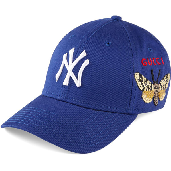 グッチ x New York Yankees グッチ ニューヨーク・ヤンキース 偽物 キャップ