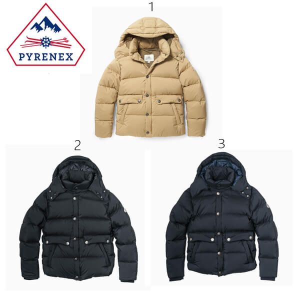 ピレネックス ダウン コピー PYRENEX ピレネックス REIMS JACKET HMM041