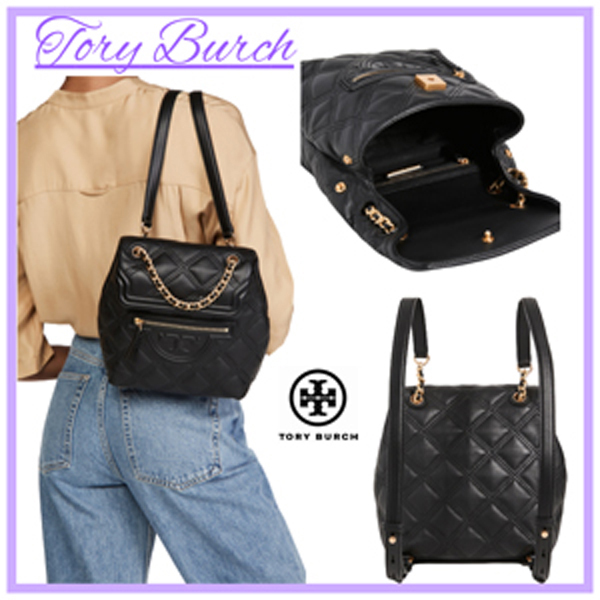 【Tory Burch】トリーバーチ バッグ 偽物 フレミングソフトミニバックパック☆