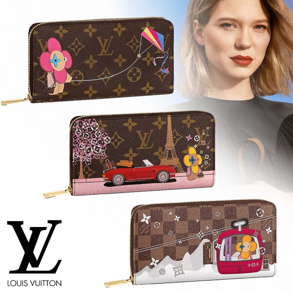 ルイヴィトン ジッピー ウォレット 偽物 ヴィヴィエンヌ ルイヴィトン VIVIENNE 日本限定品 N60257