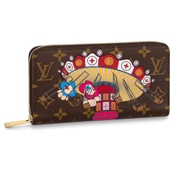 LV(ルイヴィトン 財布 偽物 ヴィヴィエンヌ VIVIENNE)★日本限定ジッピーウォレット★M69753