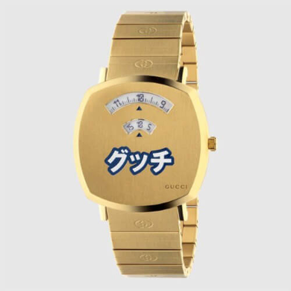 グッチ 時計 スーパーコピー ★日本限定！グリップ ウォッチ 38 mm★すぐ届く! YA157428