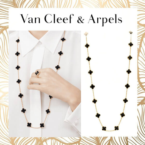 上品【Van Cleef & Arpels】 ヴァンクリーフ＆アーペル コピー ビンテージアルハンブラ☆ネックレス VCARA43100