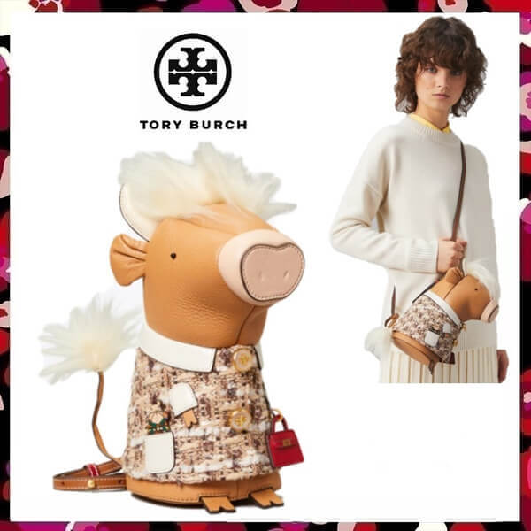 新作トリーバーチ バッグ コピー Tory Burch 丑年 オジー ザ オックス バッグ