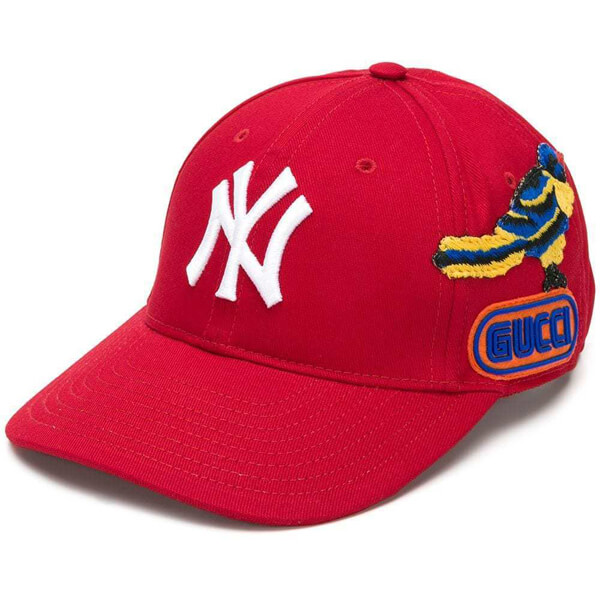 グッチ NY YANKEES キャップ コピー グッチ ニューヨークヤンキース 累積売上総額第１位 21春夏 BASEBALL CAP