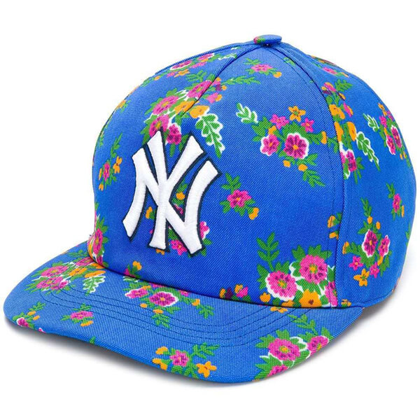 グッチ NY キャップ コピー グッチ ニューヨークヤンキース 累積売上総額第１位【21春夏】NY YANKEES FLORAL CAP 5385623HE37