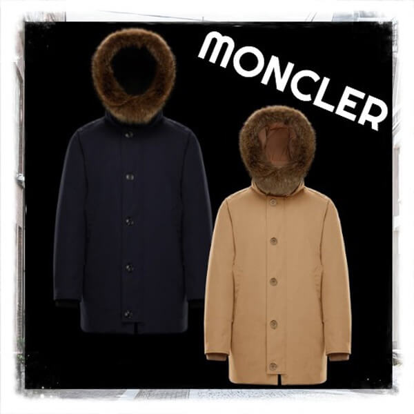 ◆MONCLER モンクレール 新作 偽物 ダウン◆20/21AW POLAコットン ラクーンファー☆ロングダウン0911C519025784