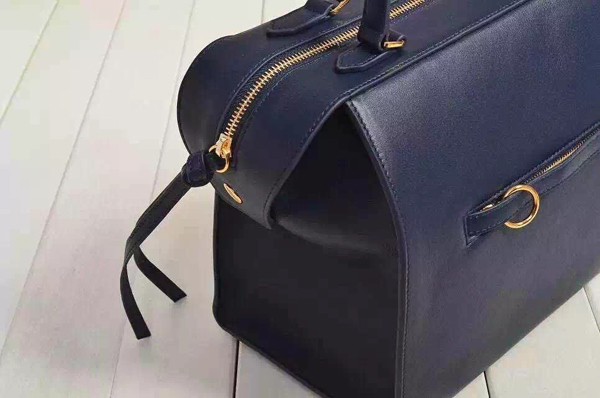 15年春夏新作 ☆セリーヌ コピー☆Ring Bag リングバッグ Navy Blue 17622 3XXA 38NO